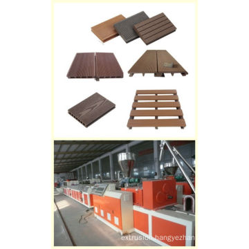 PVC Wood Plastic Composite Profile Machinery